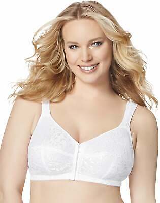 Front Close Wirefree Bra Womens Just My Size JMS Cushion Straps Comfort Easy On