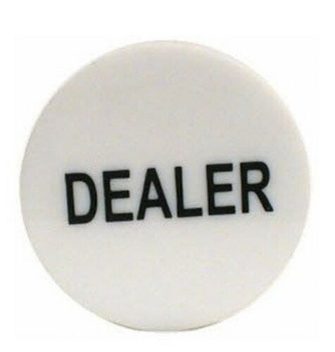 2 Inch Dealer Puck Engraved Casino Quality